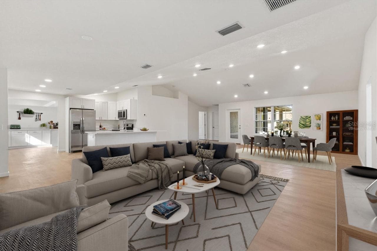 VIRTUALLY STAGED LIVING ROOM - 11041 SE 174TH LOOP, SUMMERFIELD