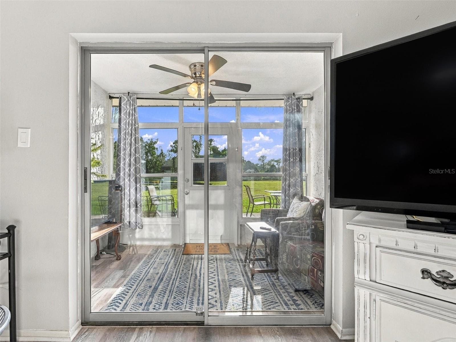 View to Lanai - 3827 TROPHY BLVD, NEW PORT RICHEY