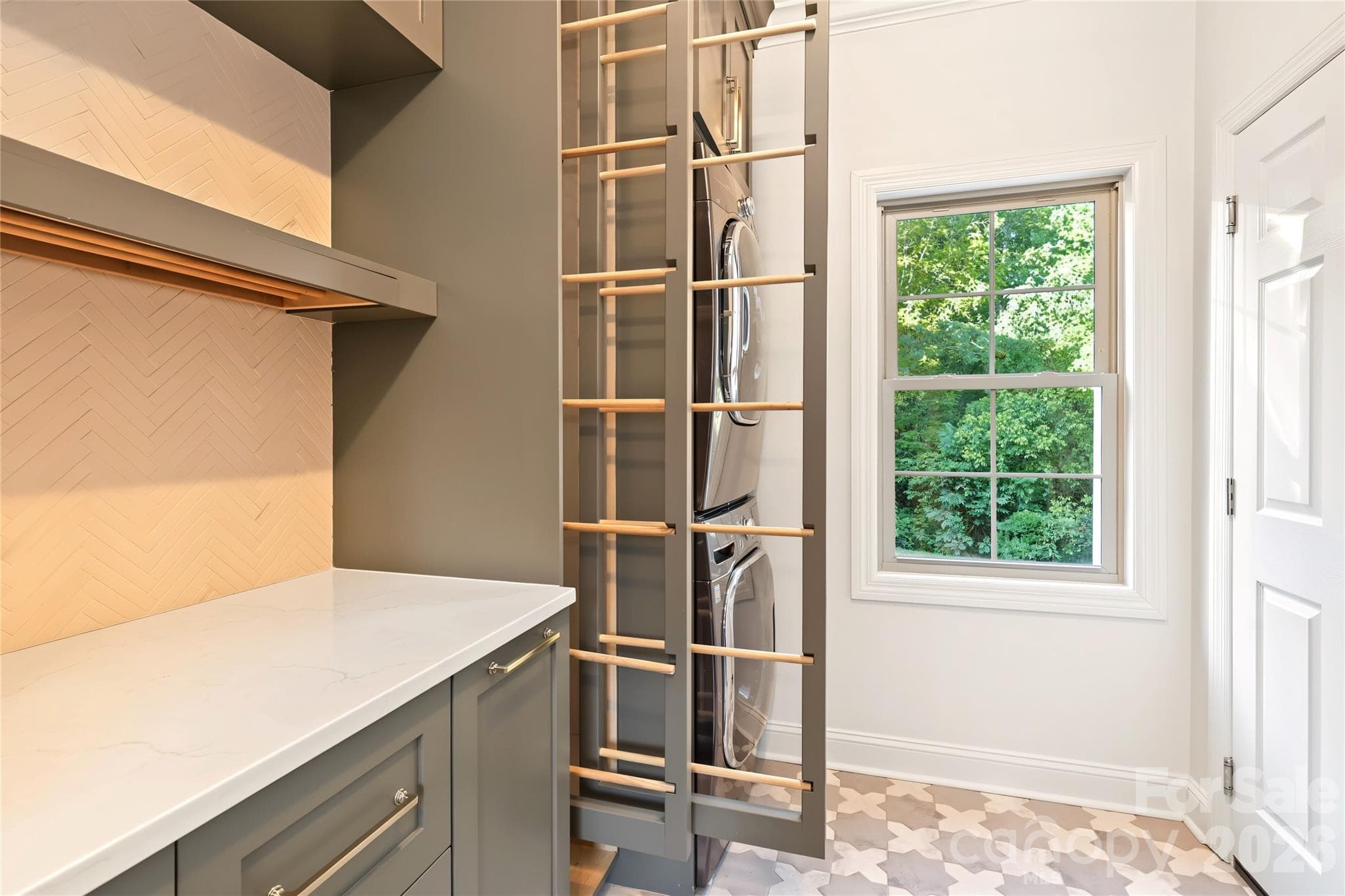 Love these drying racks! - 4934 Spalding Place, Charlotte