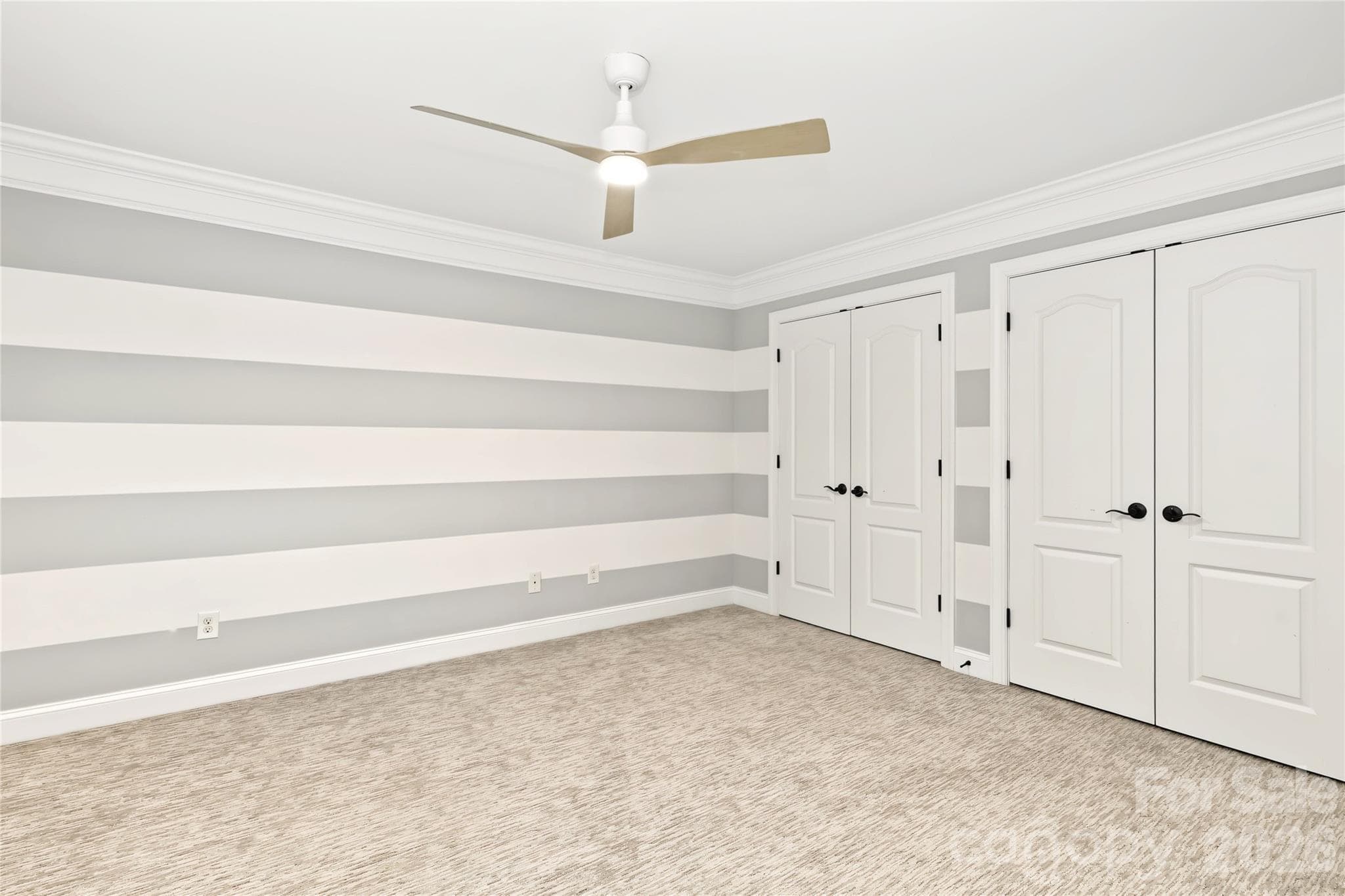 Upstaris bedroom with large double closet - 4934 Spalding Place, Charlotte