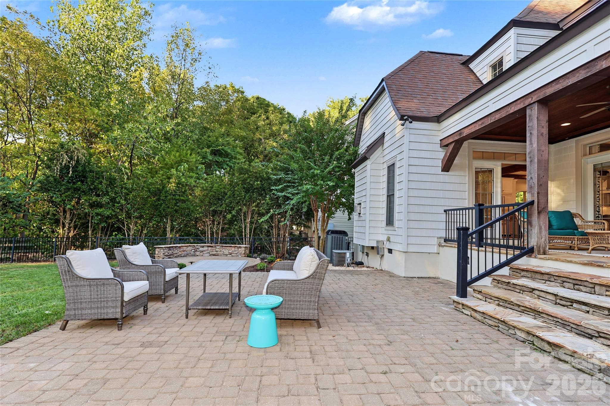 Wonderful patio - great for outdoor living. - 4934 Spalding Place, Charlotte