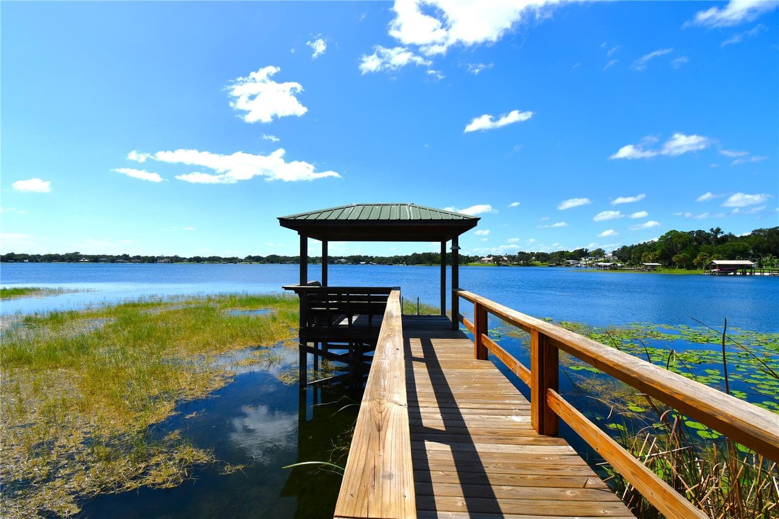 Private Community Dock acroos the street - 611 OLD EUSTIS RD, MOUNT DORA