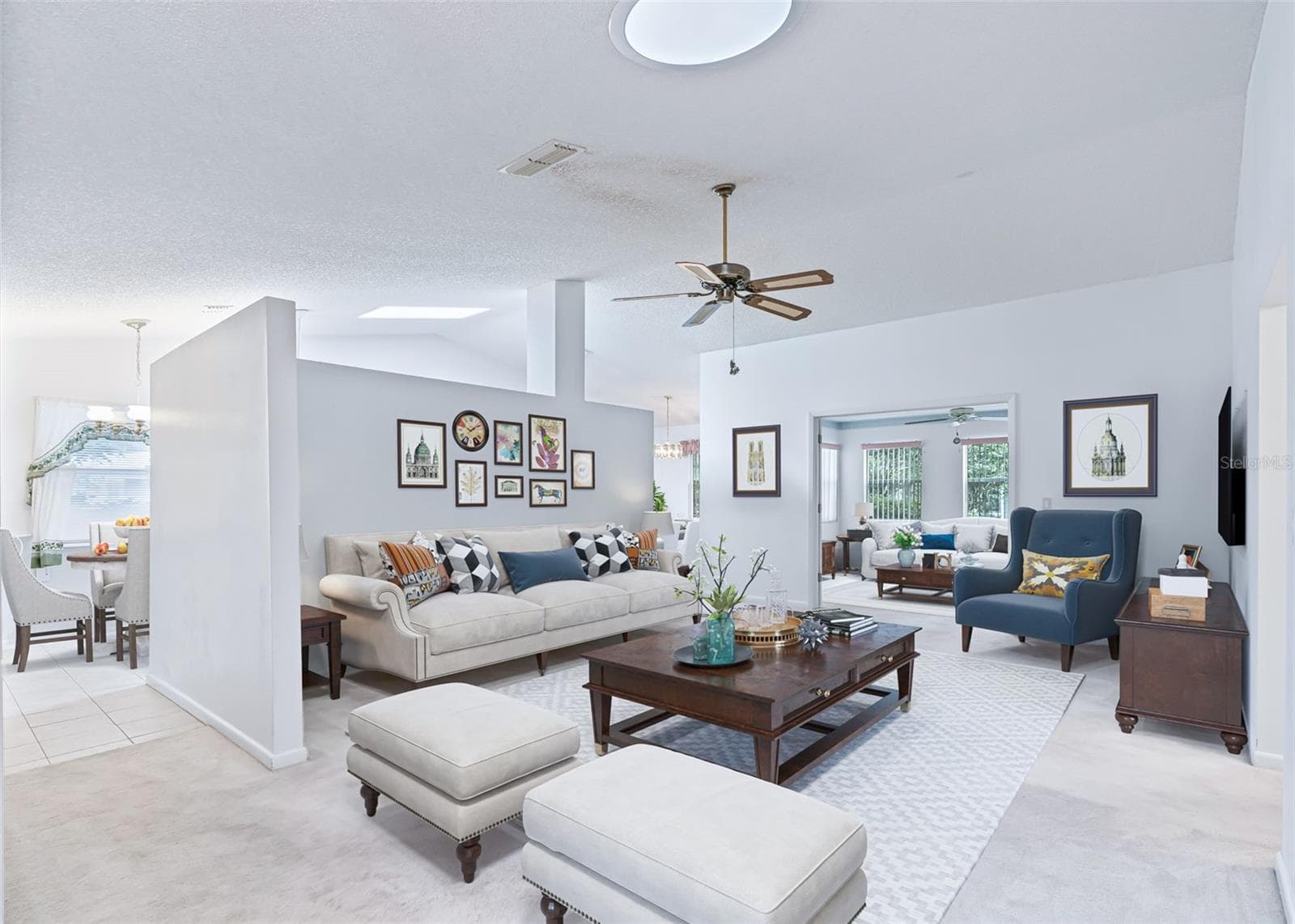 staged living room - 2311 BONNIE VIEW CT, LEESBURG