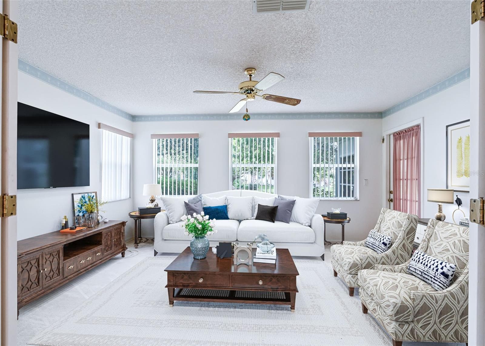 staged family room/den - 2311 BONNIE VIEW CT, LEESBURG