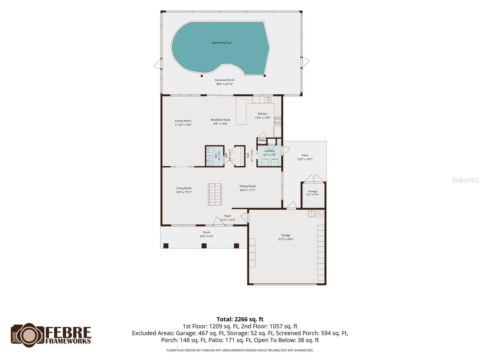 Single Family Residence at 3063 MOCKINGBIRD CT, CLEARWATER, photo 55 of 56