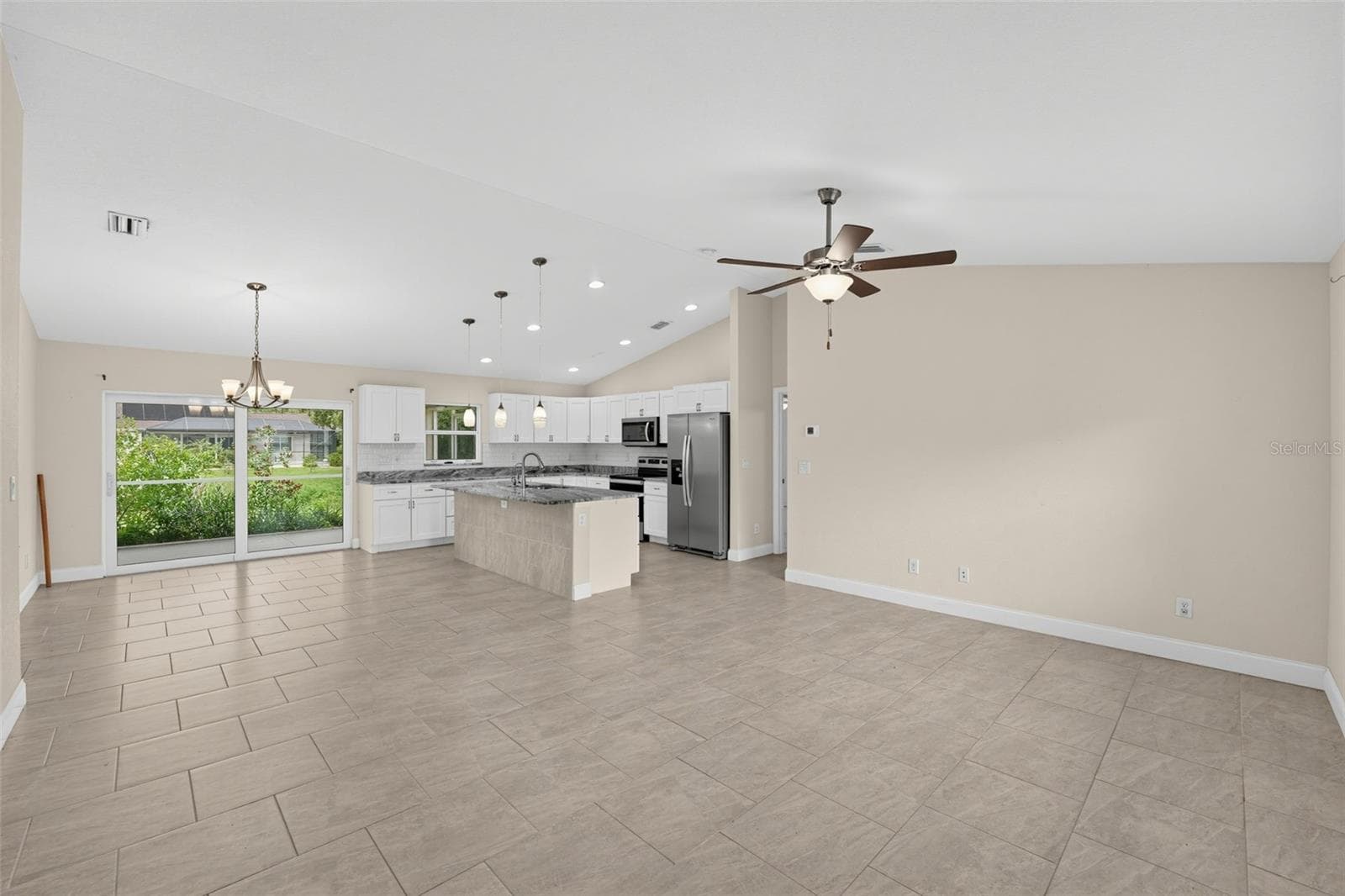 Family Room open to Kitchen - 2580 VOGLER LN, NORTH PORT