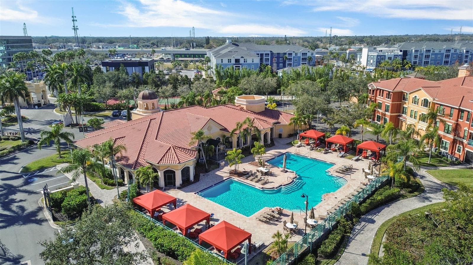 Resort-style pool and building 5 - 2709 VIA CIPRIANI #532B, CLEARWATER