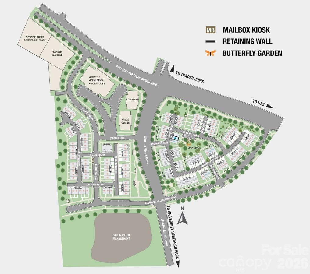 2021 Hawksworth Lane Sitemap - 2021 Hawksworth Lane, Charlotte