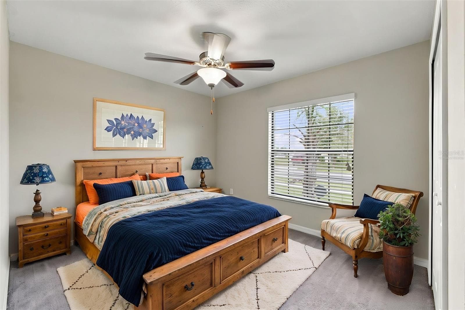 Bedroom 4 Virtually Staged - 6645 WAGON TRAIL ST, ZEPHYRHILLS
