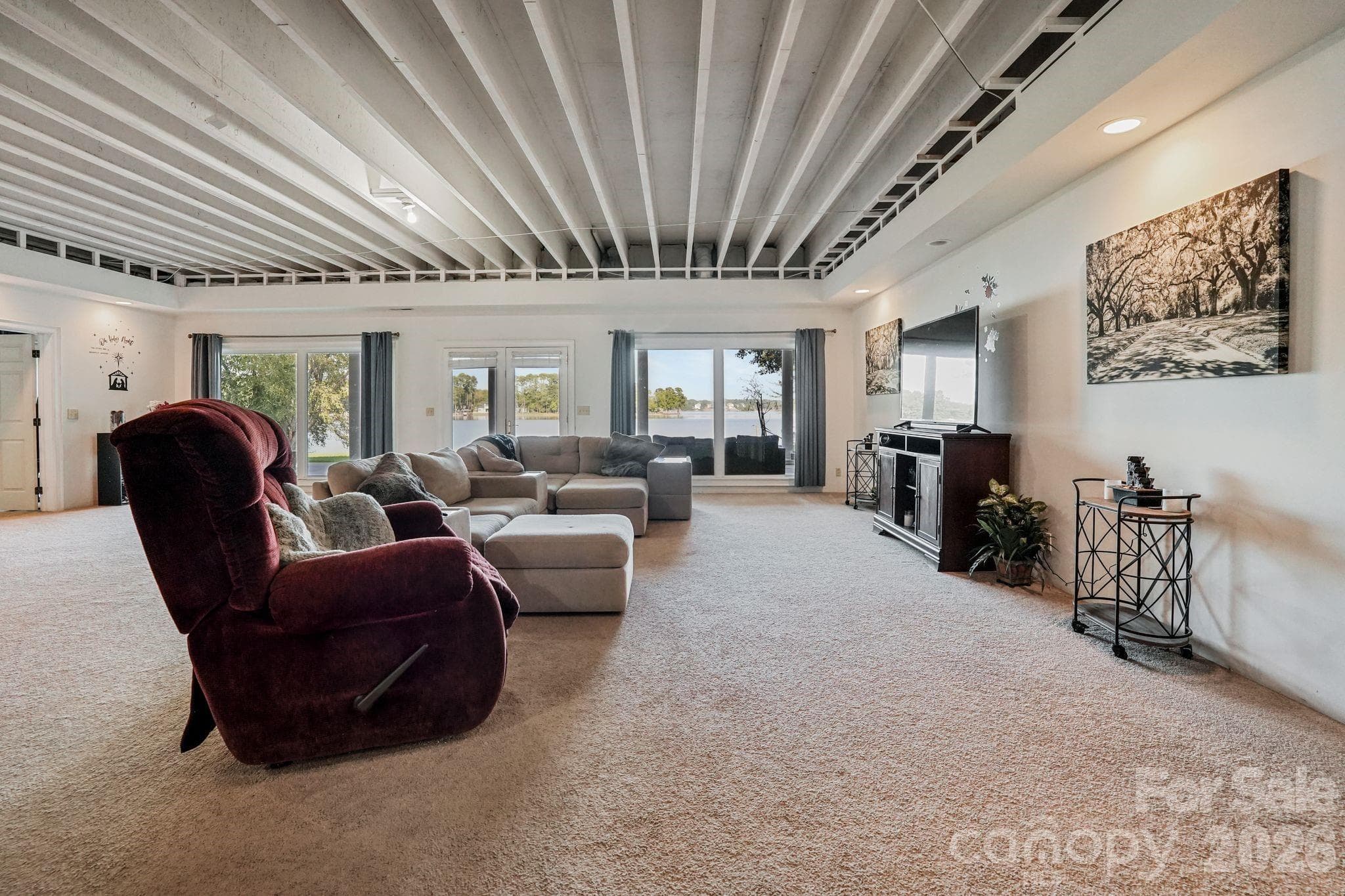 Basement living room - 2159 Mingus Lane, York