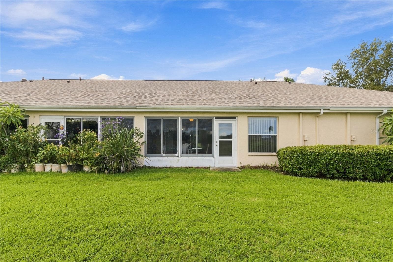 Generously sized backyard with plenty of space t - 1002 NICENE CT #47, SUN CITY CENTER