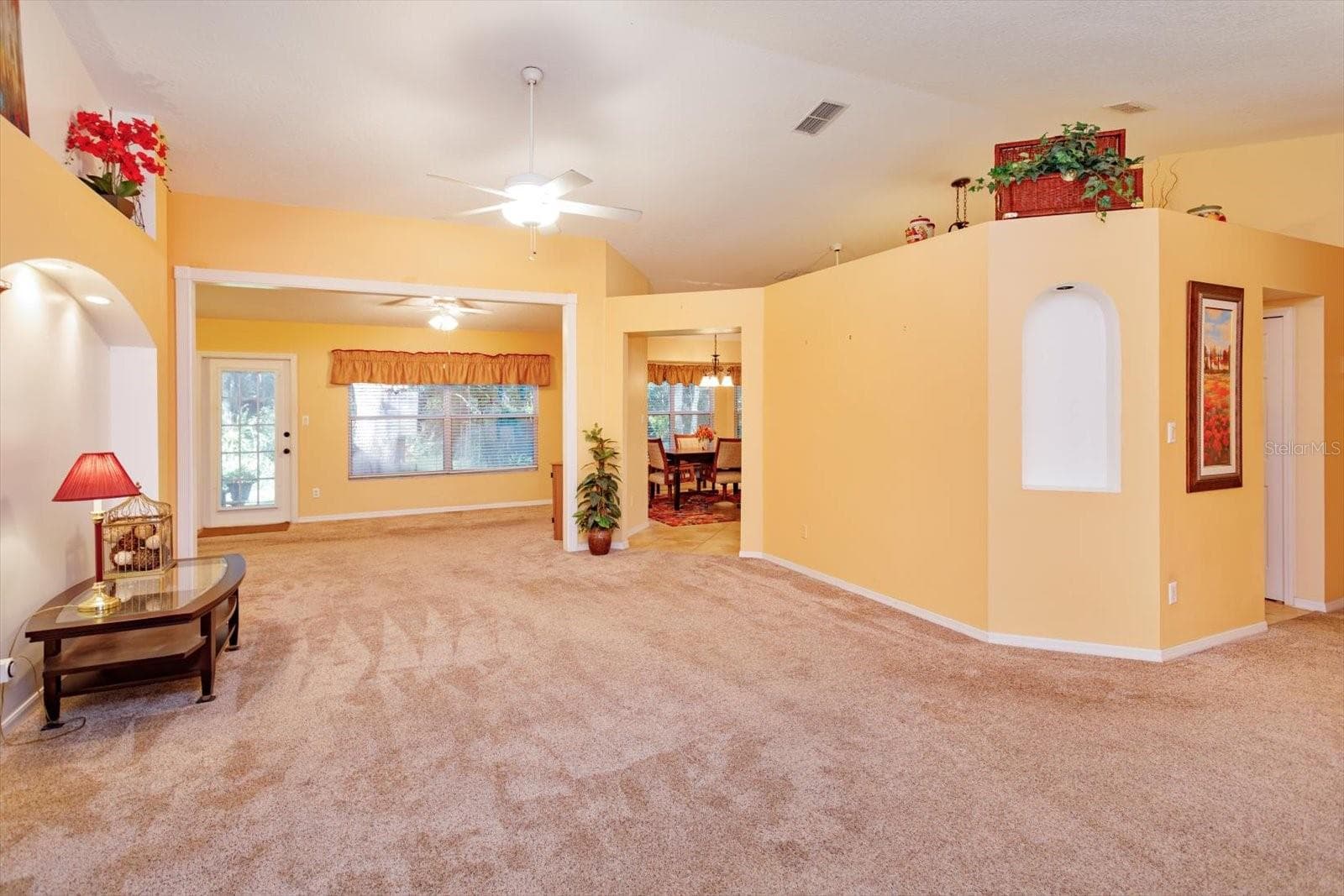 Great room looking toward Den/Office - 25845 GLEN EAGLE DR, LEESBURG