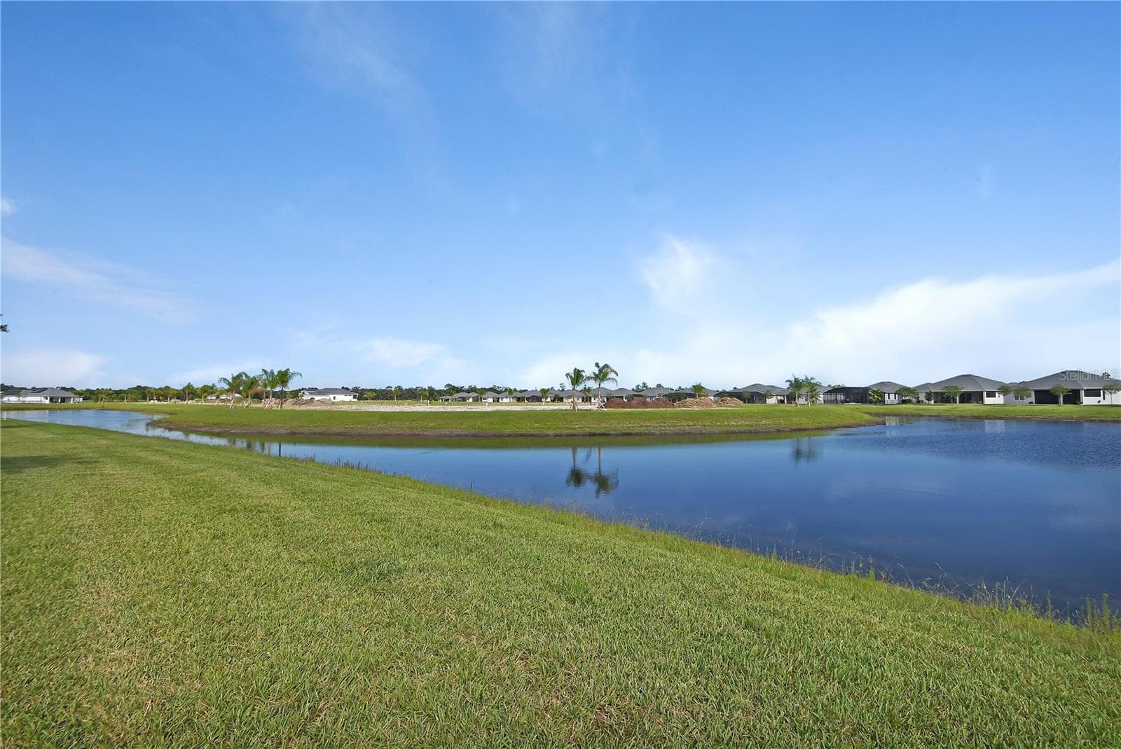 Pond in back yard - 1011 MEGANO BLVD, DELAND