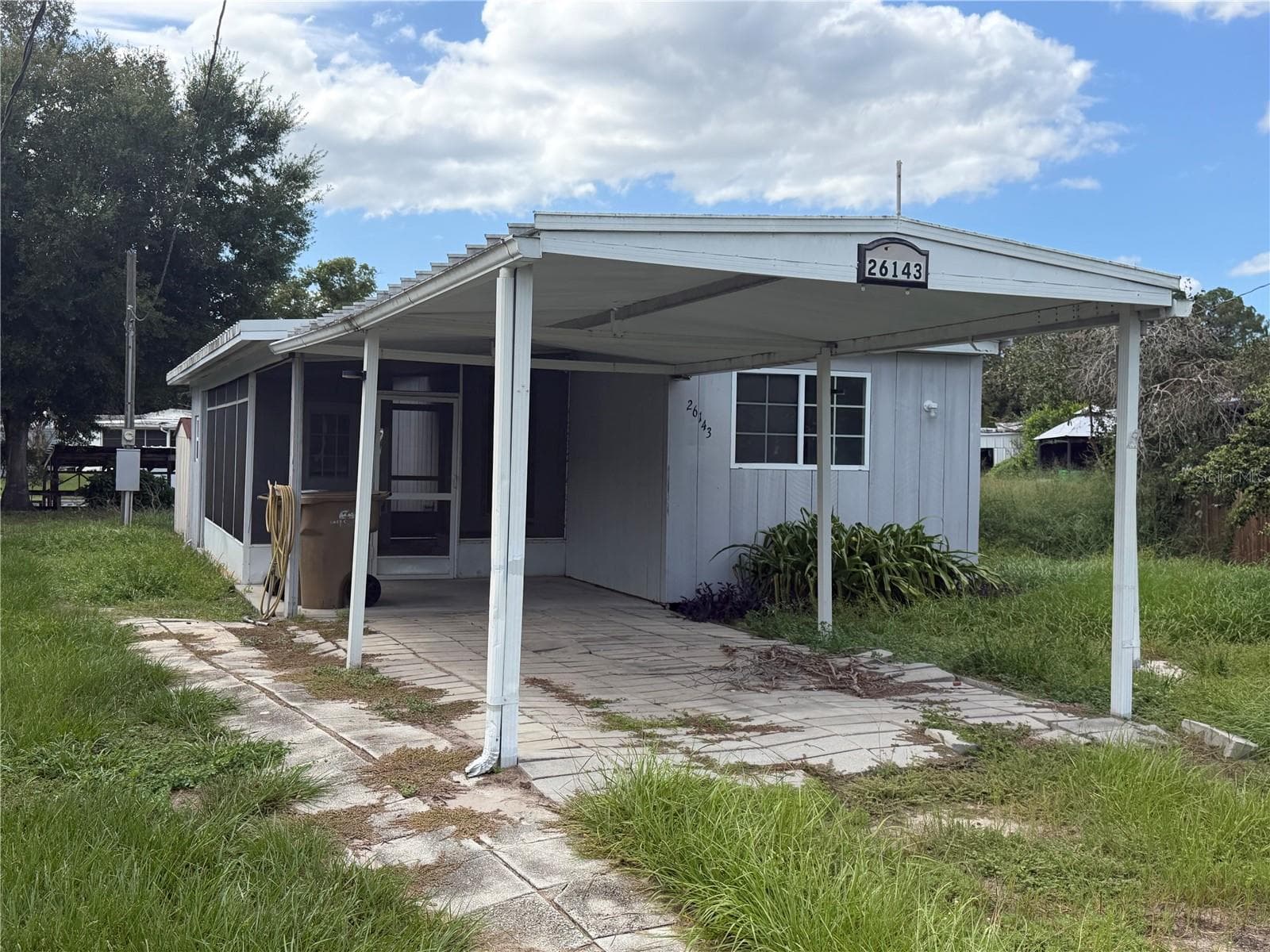 view from the South east - 26143 ROSE LN, ASTATULA