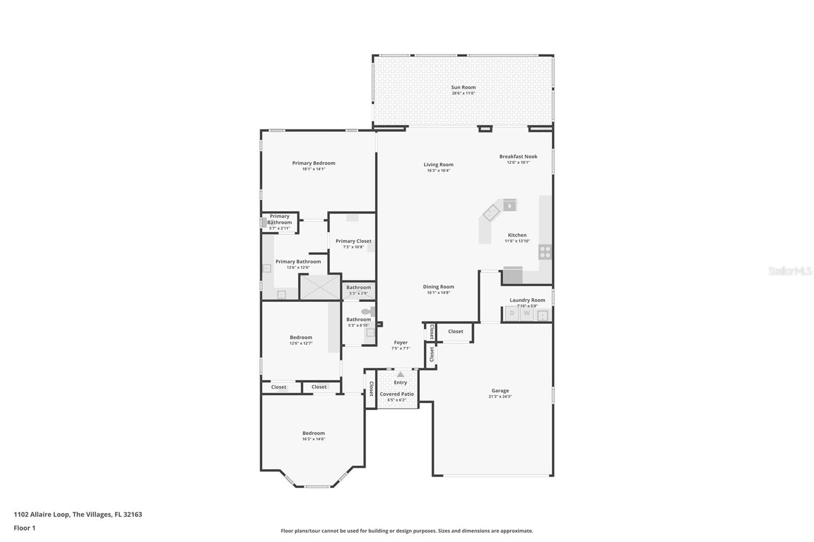 Single Family Residence at 1102 ALLAIRE LOOP, THE VILLAGES, photo 52 of 52