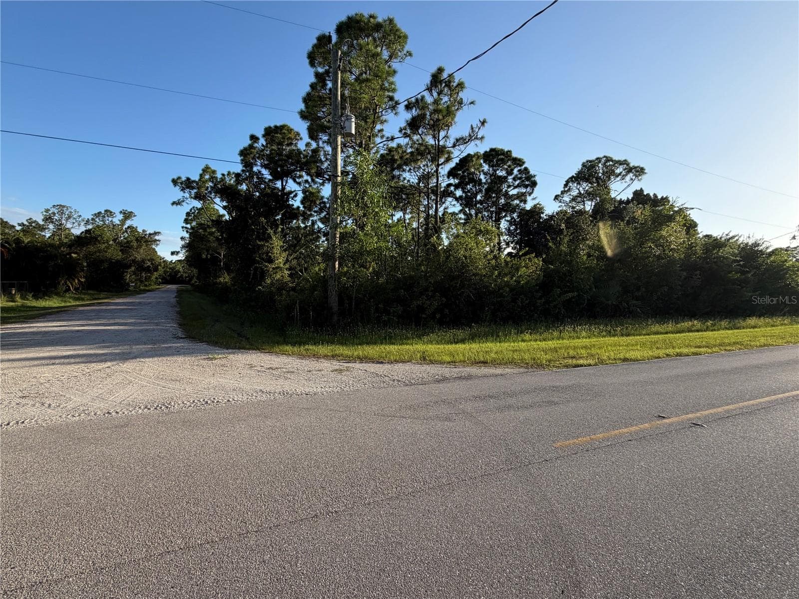 Front Corner Lot View - 12025 DAHLIA ST, PUNTA GORDA