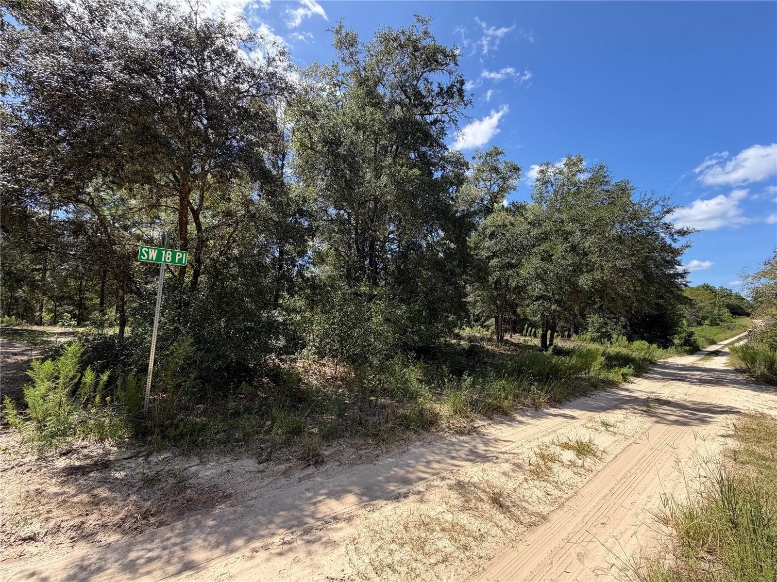 View down the road - 00 CORNER OF SW 152ND CT & 18TH PLACE, OCALA