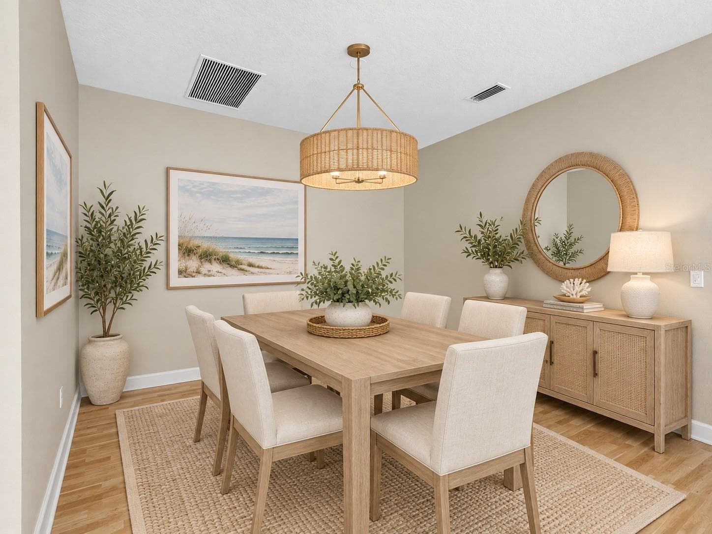 Virtually Stage Formal Dinning Room - 20580 PEZZANA DR, VENICE