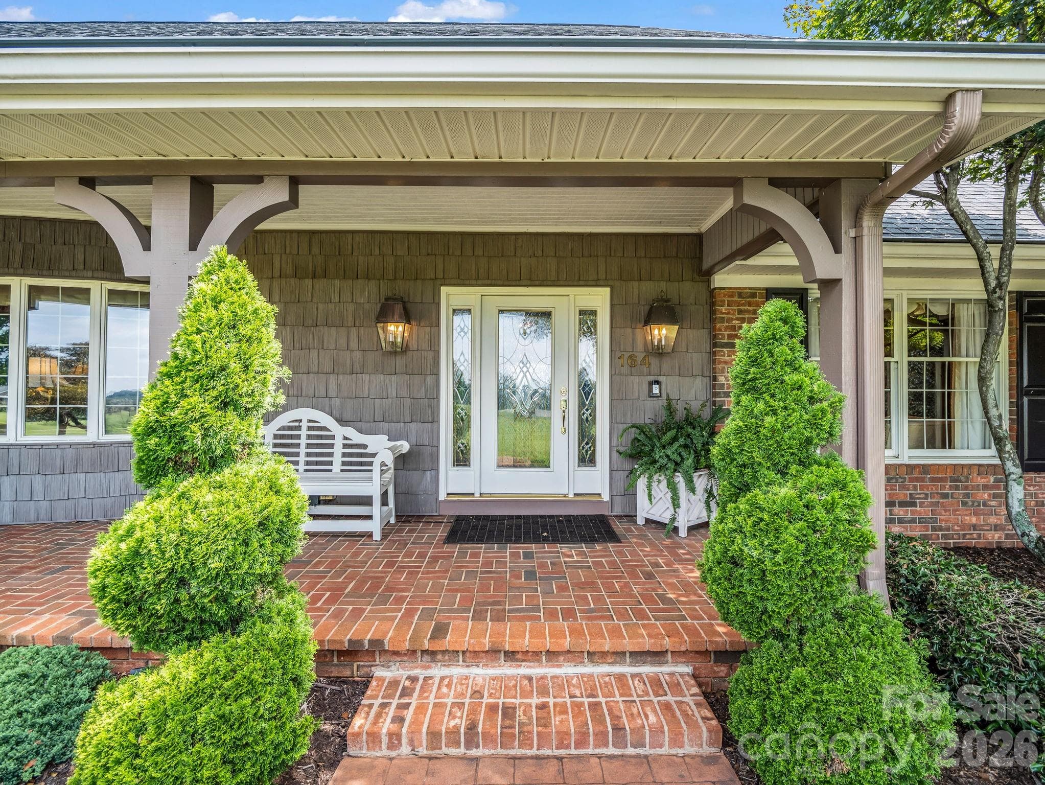 Front porch - 164 Brookfield Drive, Forest City