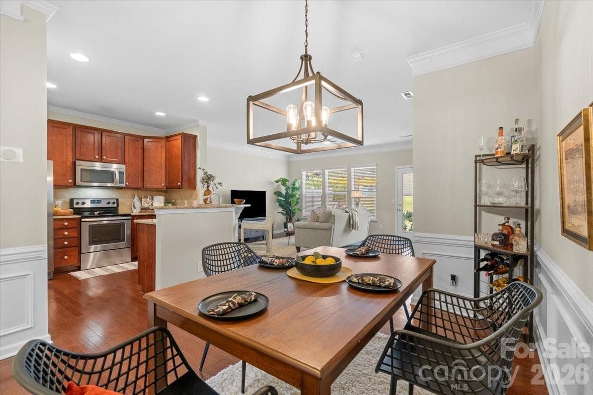 Breakfast Room, Kitchen area - 6437 Silver Star Lane, Charlotte
