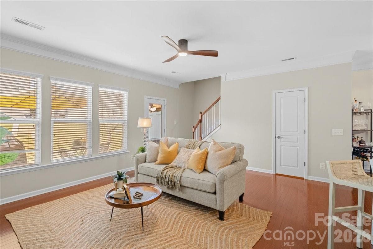 Living area - 6437 Silver Star Lane, Charlotte