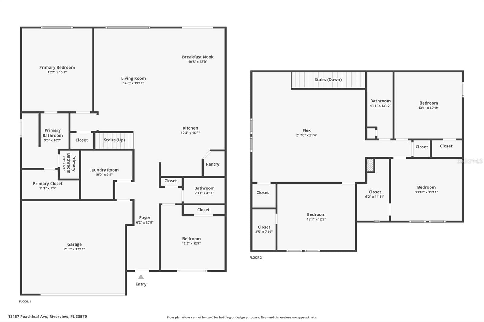 Single Family Residence at 13157 PEACHLEAF AVE, RIVERVIEW, photo 2 of 24