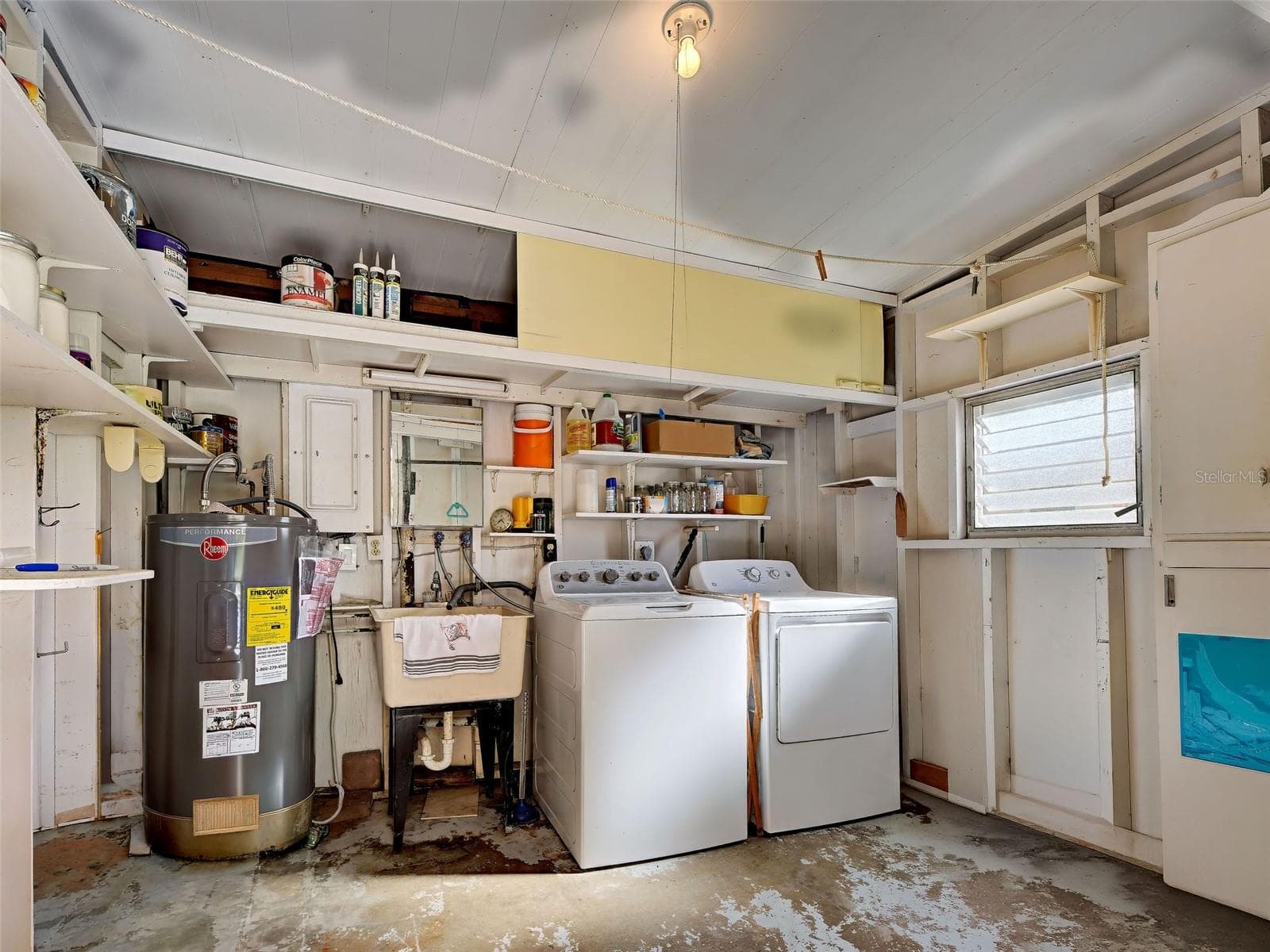 Laundry off of carport - 22542 ELMIRA BLVD, PORT CHARLOTTE