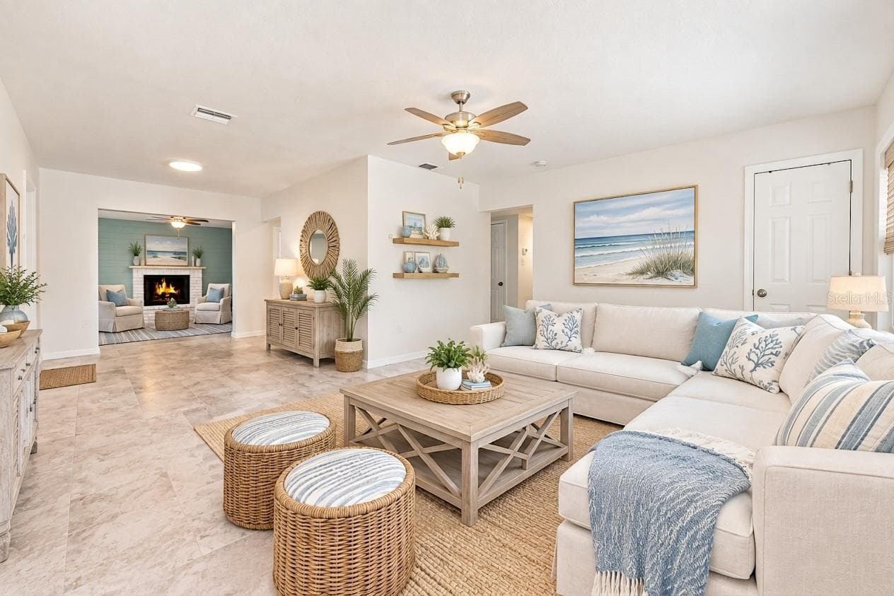 Virtual staging - 7557 18TH AVE N, ST PETERSBURG