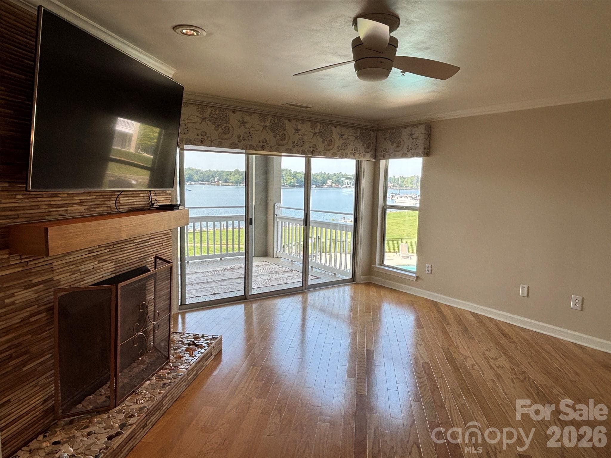 View the Lake from your own living room - 1332 Torrence Circle, Davidson
