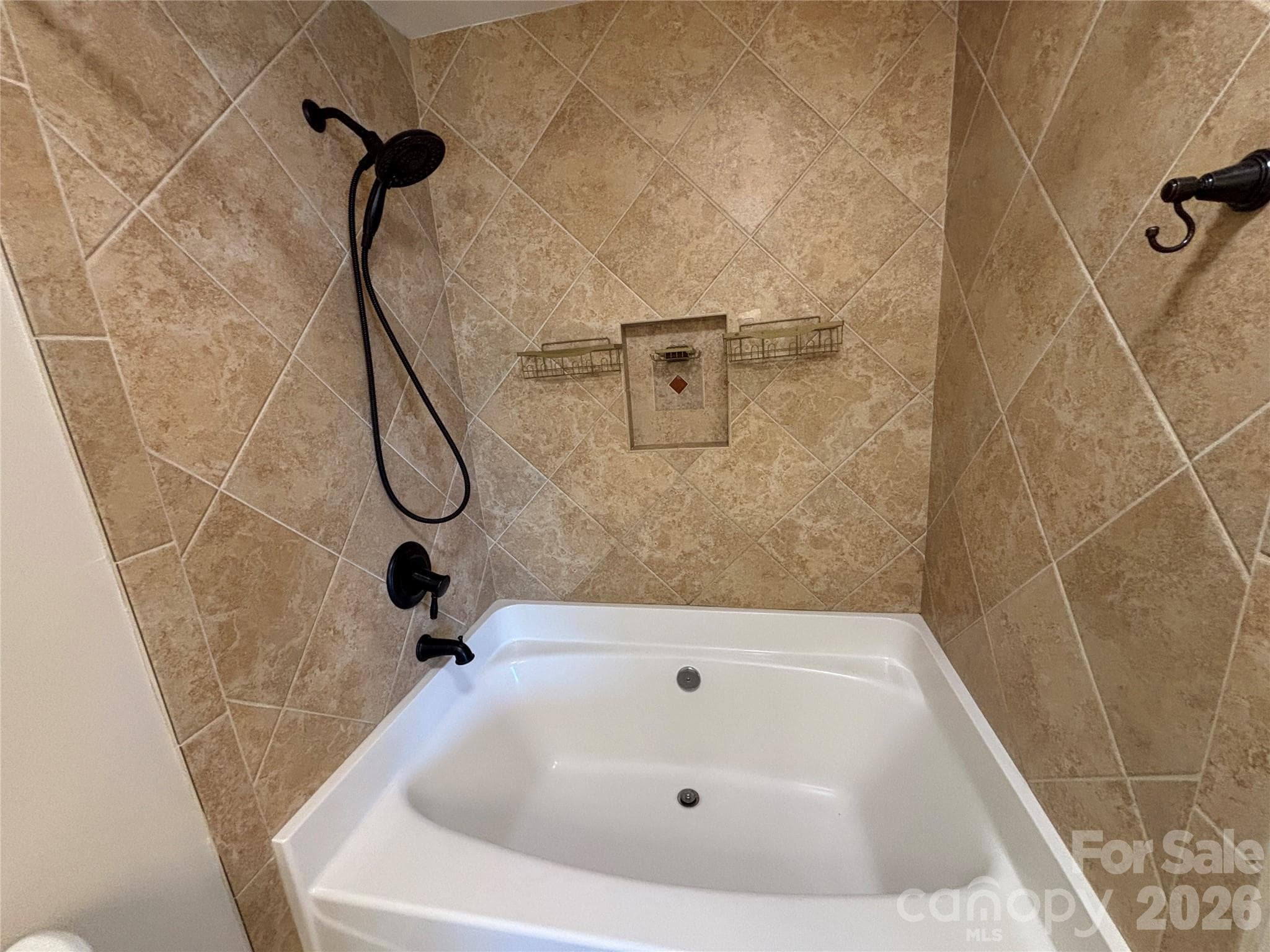Primary bathroom with large Garden tub. - 1332 Torrence Circle, Davidson