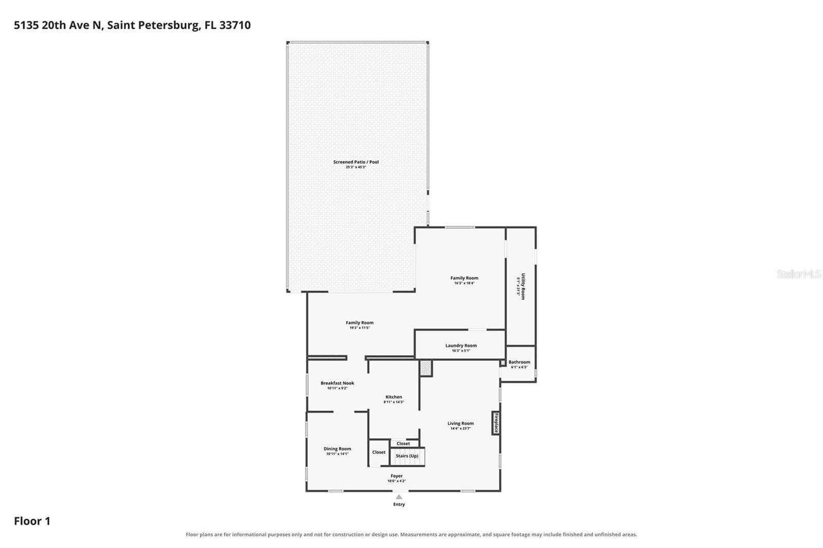 Single Family Residence at 5135 20TH AVE N, ST PETERSBURG, photo 41 of 41