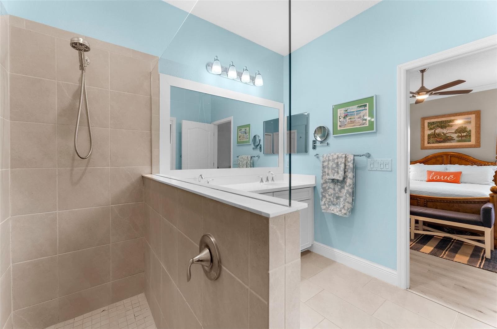 Primary Bathroom - 208 CAPRIANA CT, NOKOMIS