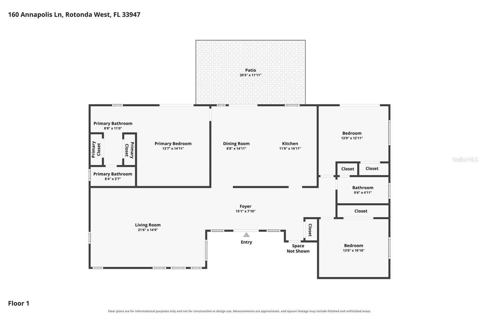 Single Family Residence at 160 ANNAPOLIS LN, ROTONDA WEST, photo 29 of 36