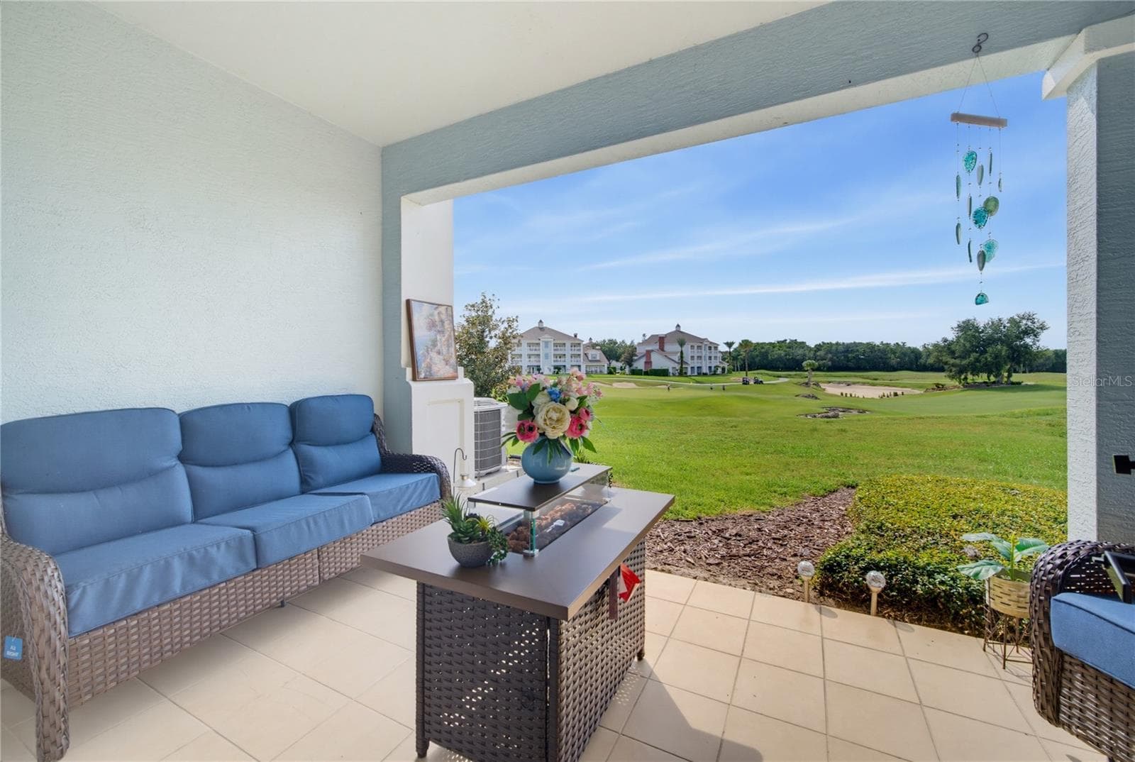 Living Room Balcony - 7655 HERITAGE CROSSING WAY #102, KISSIMMEE