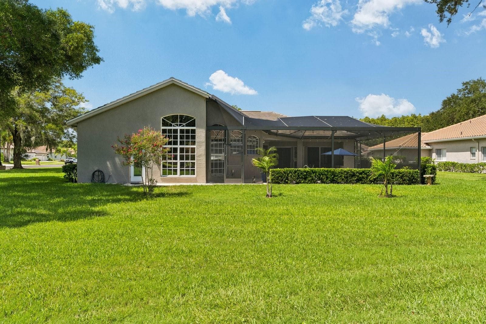 Rear Elevation - 1003 KINGS WAY LN, TARPON SPRINGS