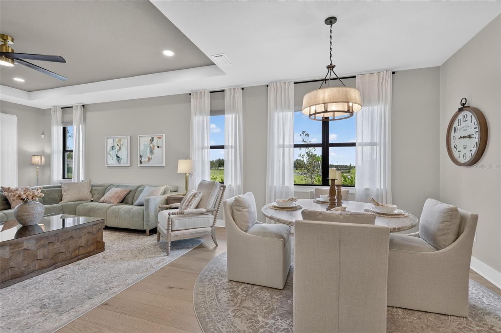 Open Concept Dining and Living Room - 18911 DAYSPRING PL, VENICE