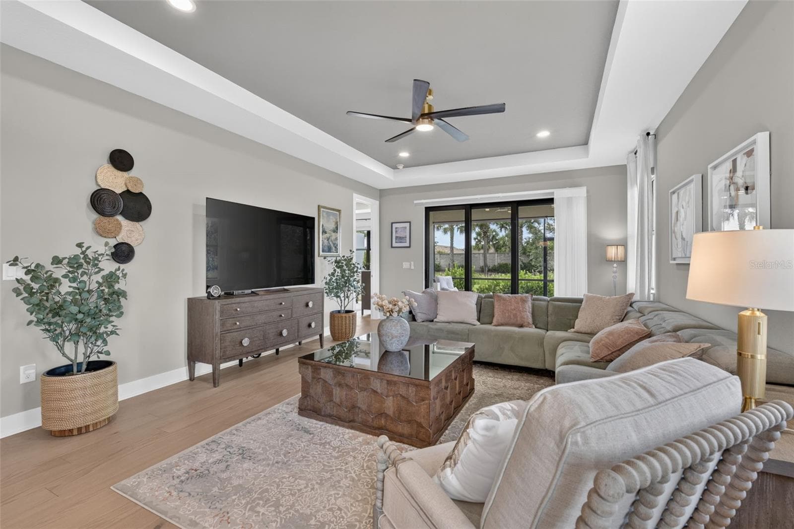 Open Concept Dining and Living Room - 18911 DAYSPRING PL, VENICE