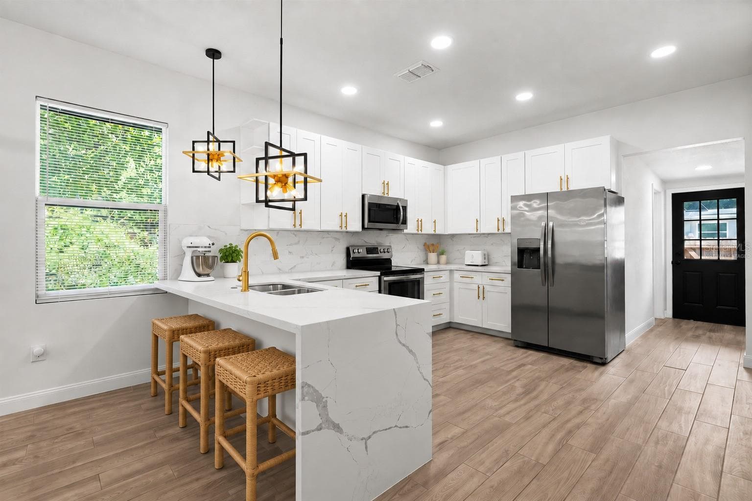 Virtually Staged - Kitchen - 1202 E 32ND AVE, TAMPA