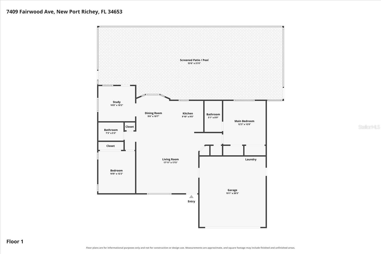 Single Family Residence at 7409 FAIRWOOD AVE, NEW PORT RICHEY, photo 6 of 47