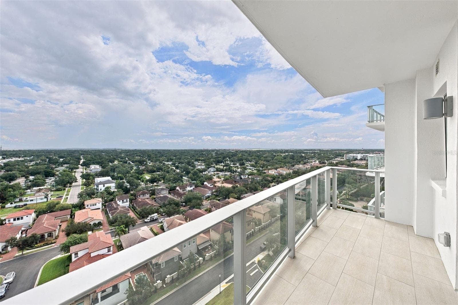 Third bedroom terrace; east facing - 5713 BOWEN DANIEL DR #1504, TAMPA