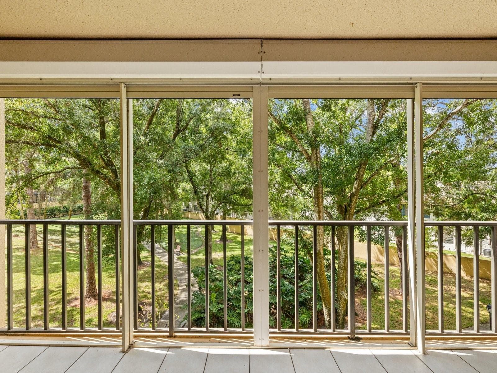 Enjoy quiet morning coffee here! - 3076 EASTLAND BLVD #203, CLEARWATER
