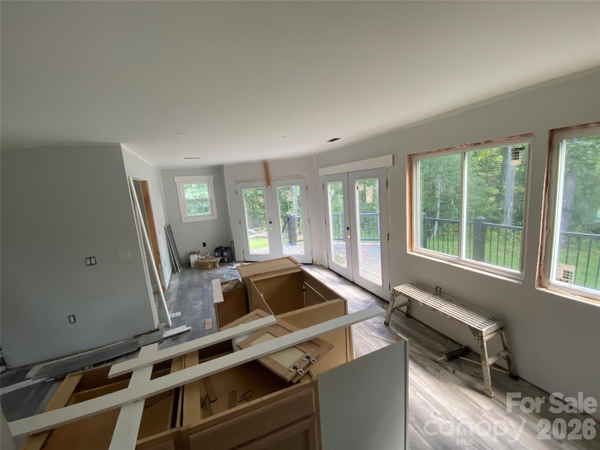 Open Floor Plan Ready For Your Finishing Touches - 615 Vine Arden Road, Morganton