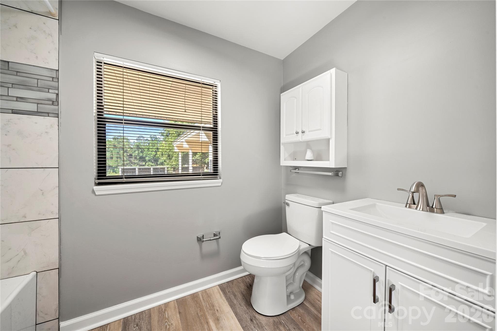 Basement level primary bathroom - renovated in 2026 - 109 Woodside Avenue, Gastonia