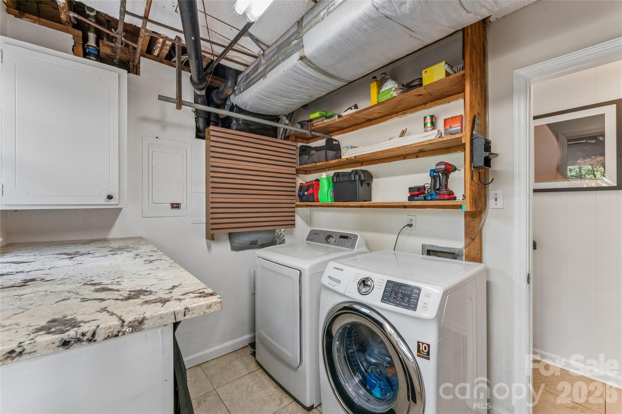 Basement Laundry Room - 2815 Burnt Mill Road, Charlotte