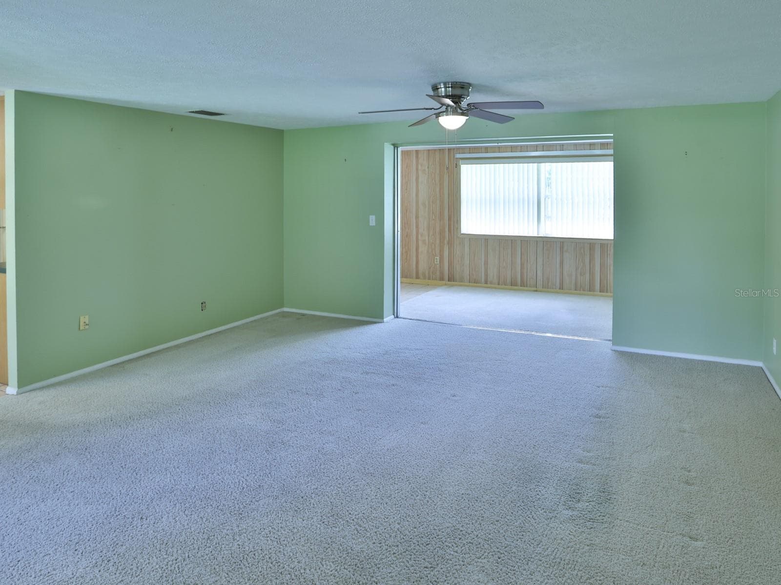 Living room with view of the family room. - 3625 E GANDY RD, BARTOW