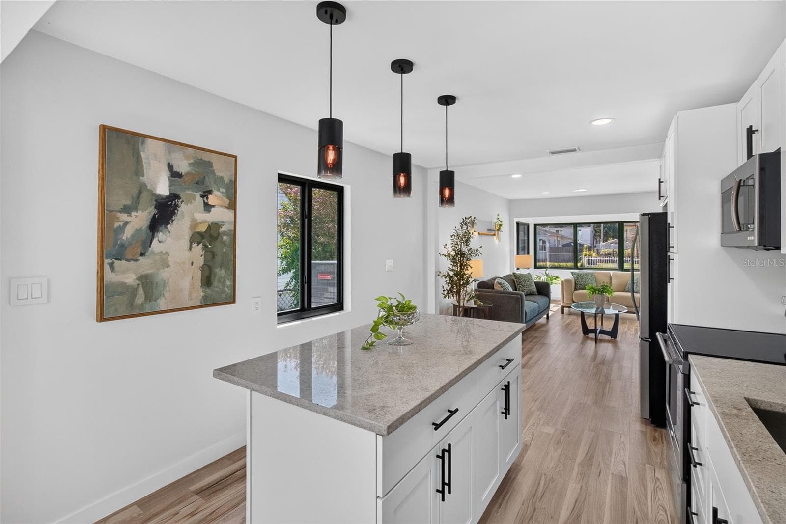 New kitchen with stainless and granite - 711 19TH AVE S, ST PETERSBURG