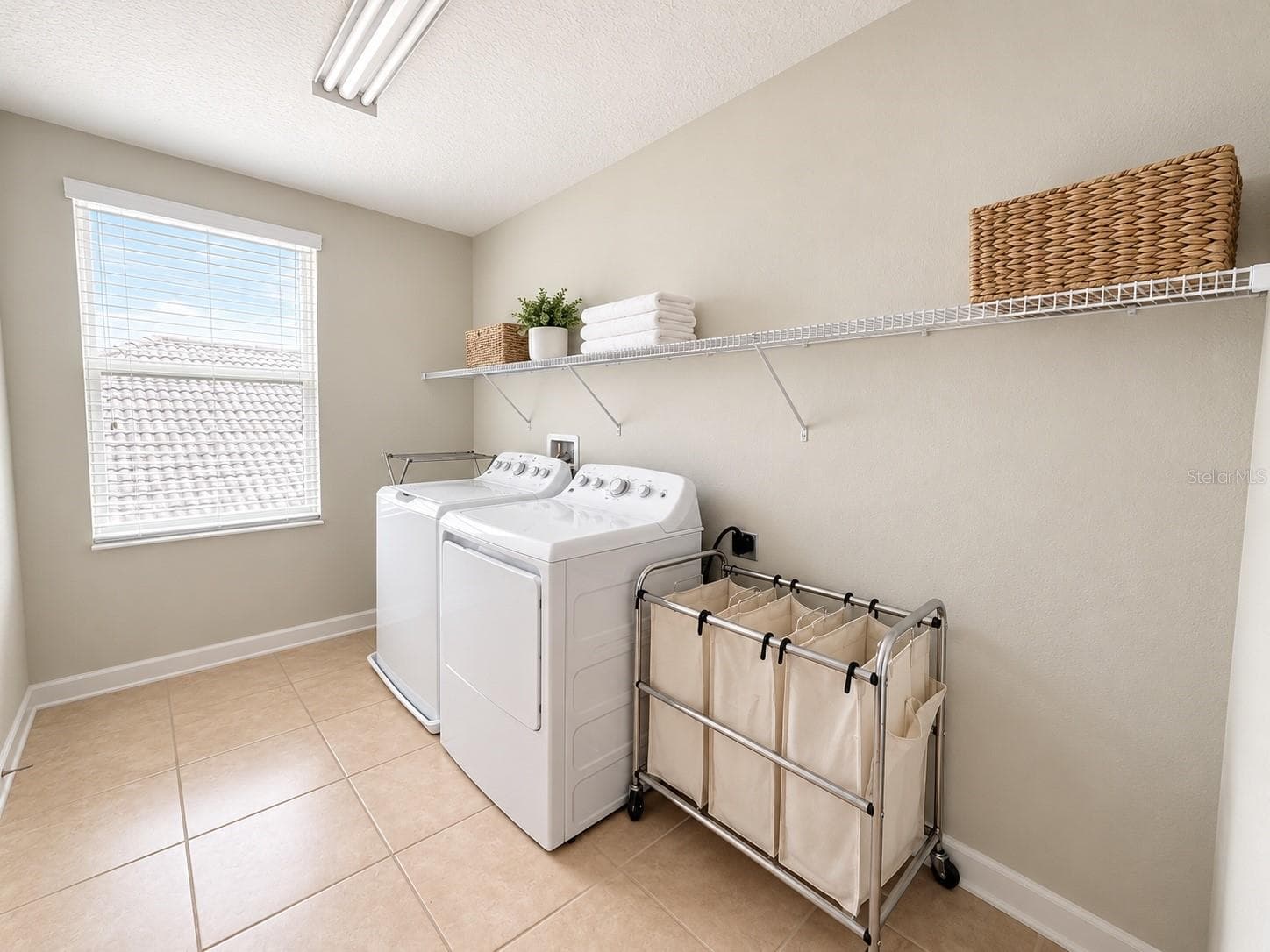 Dedicated laundry room adds everyday convenience and additional utility space. Conveniently located on the second floor. - 1516 BUNKER DR, DAVENPORT