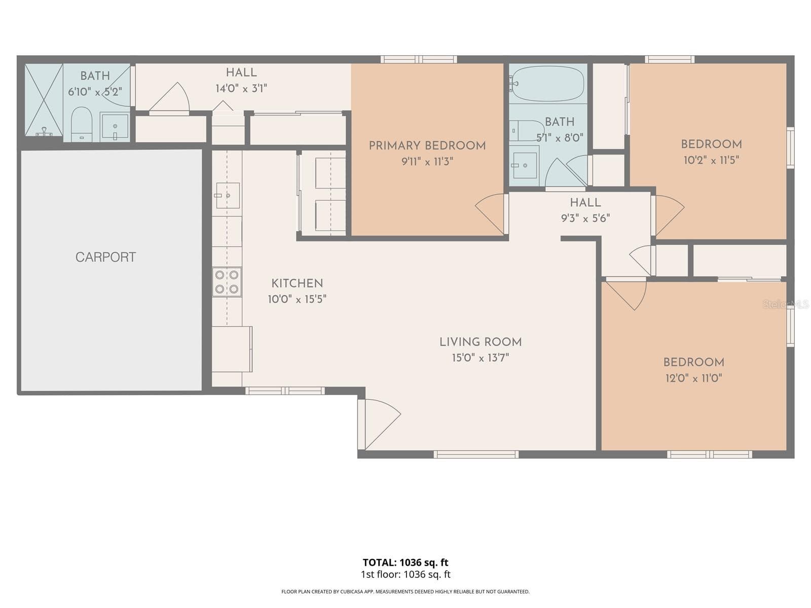 Floor Plan - 6105 NW 57TH CT, OCALA