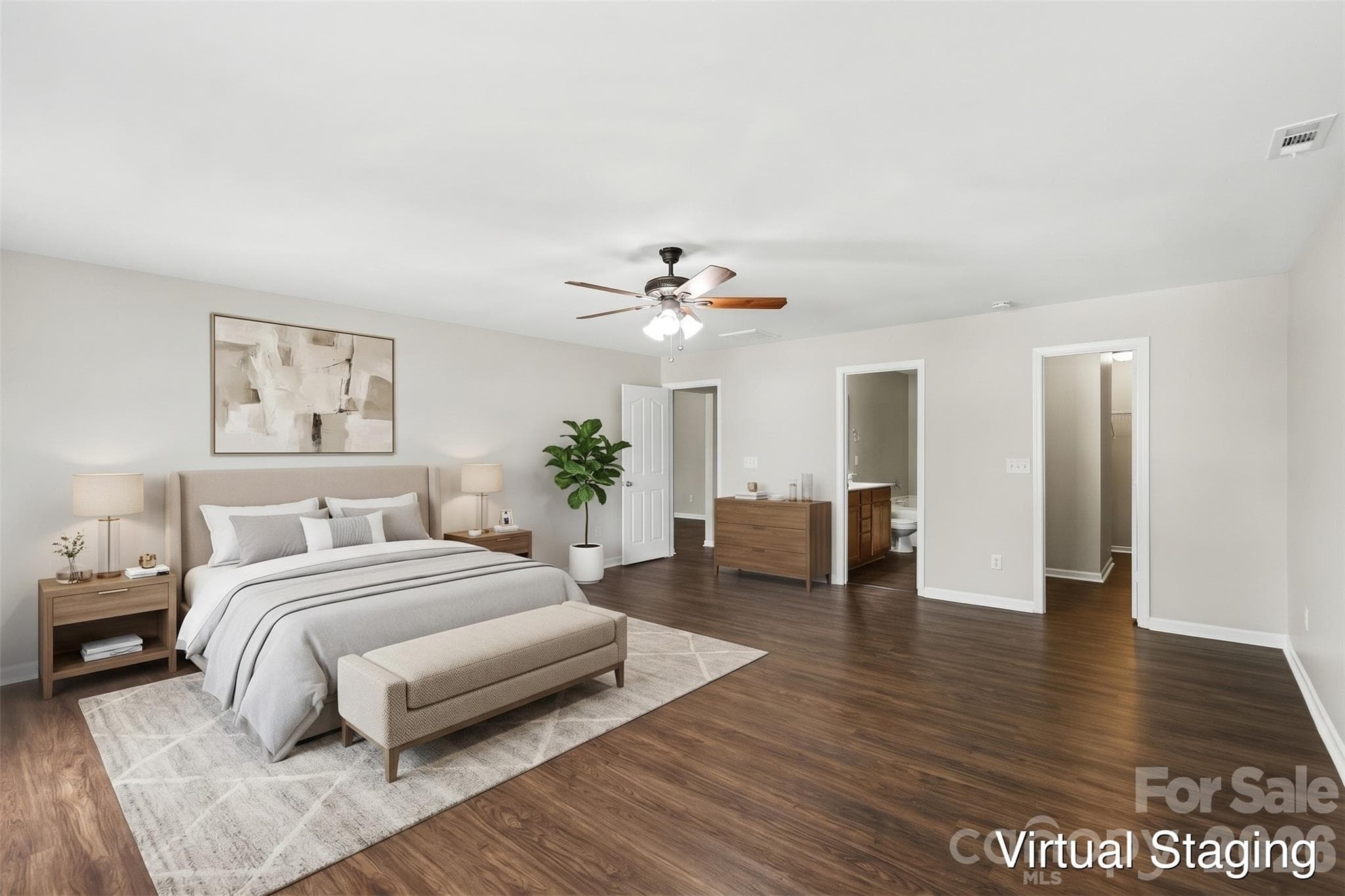 Virtually staged - 5618 Stowe Derby Drive, Charlotte