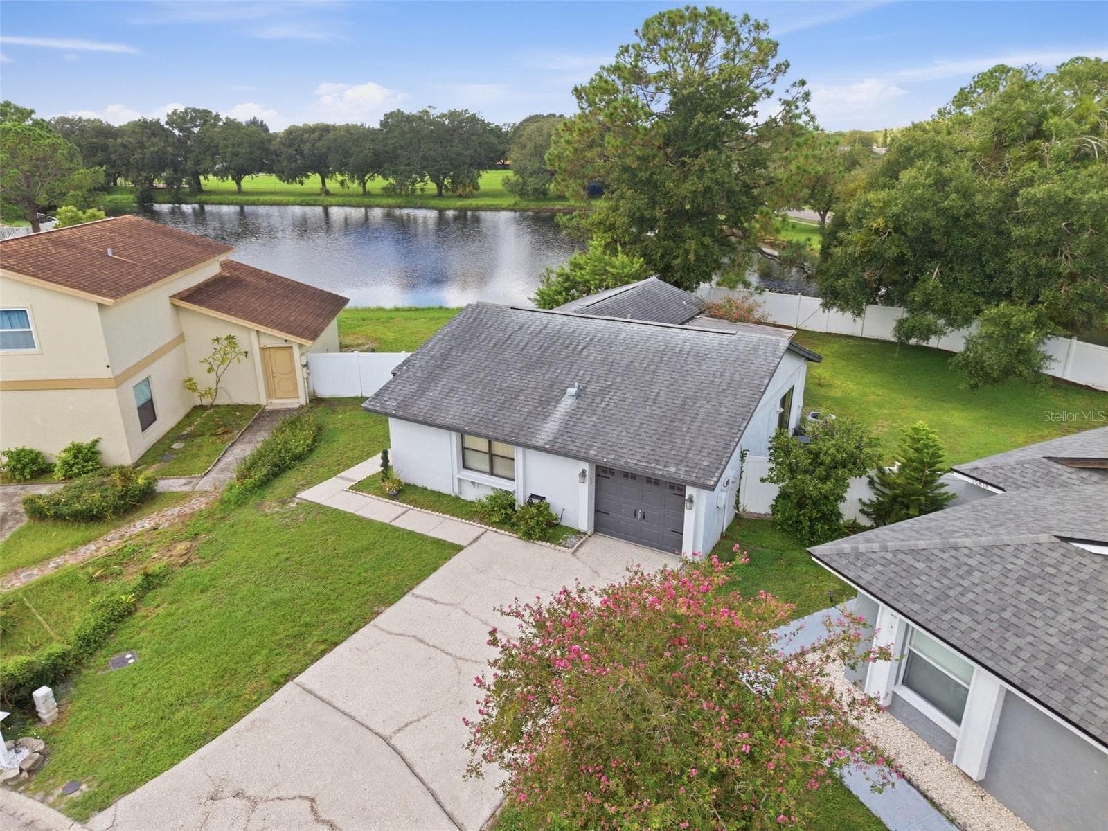 Aerial view of property - 10816 FAIRFIELD VILLAGE DR, TAMPA